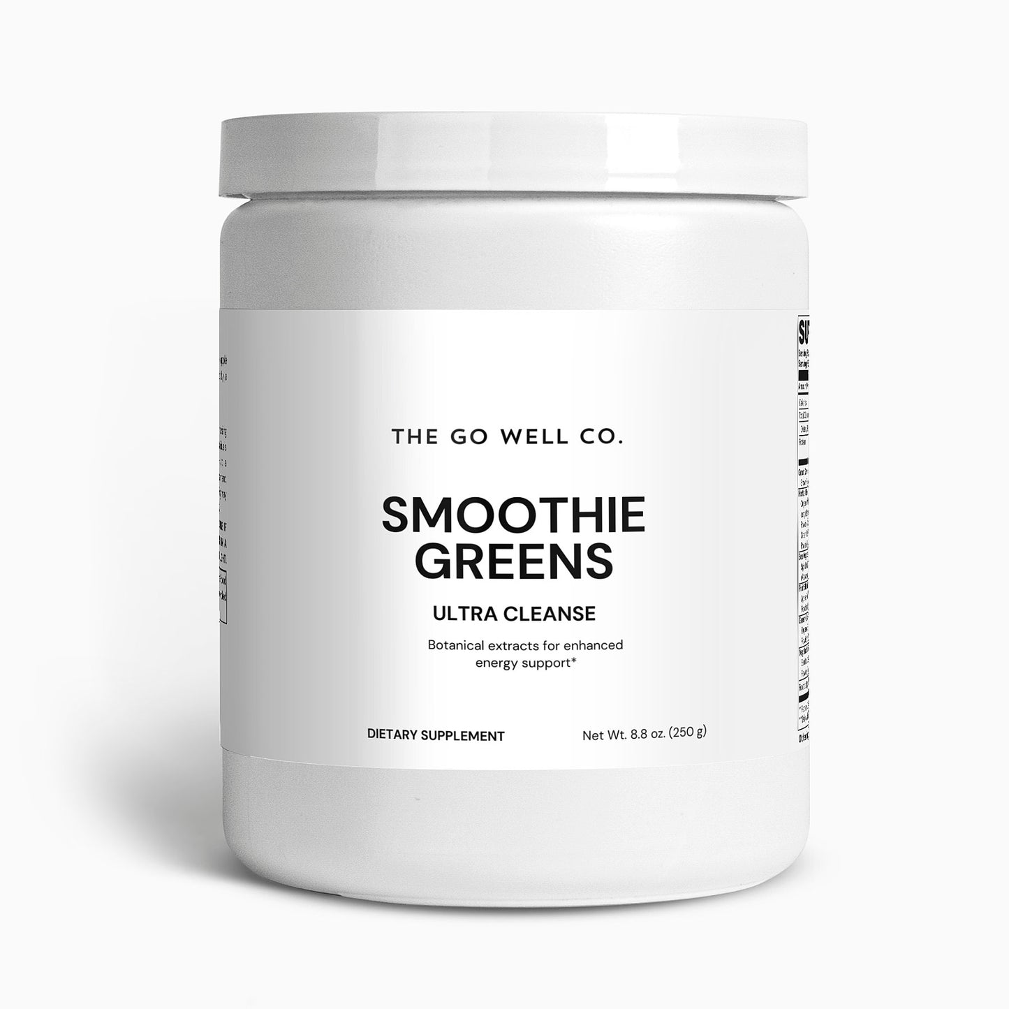 Ultra Cleanse Premium Smoothie Greens Qty 0.55lb (250g)