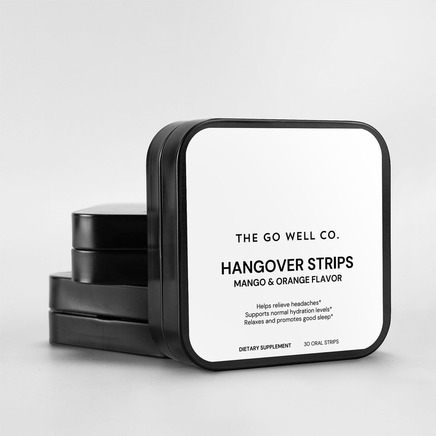 Plant-Based Hangover Strips Qty 30 - The Go Well Co.