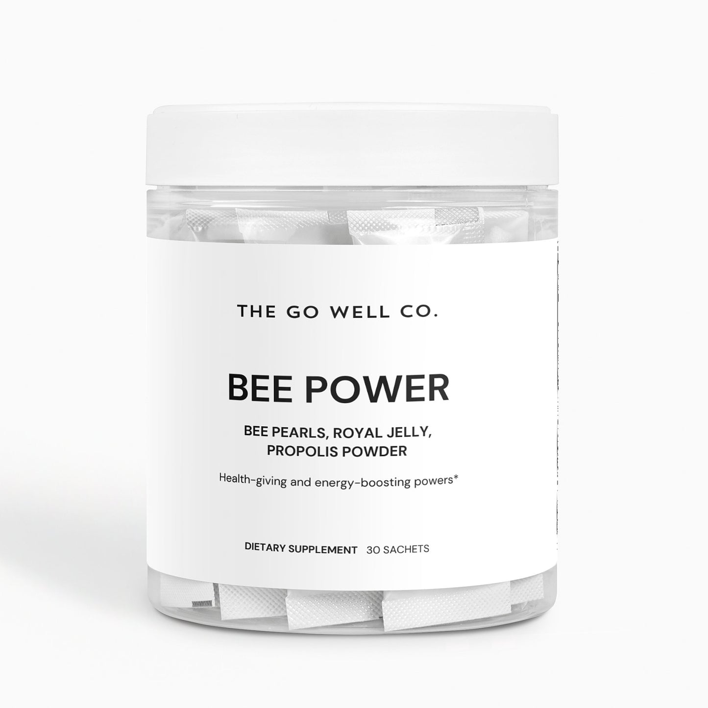 Bee Power with Royal Jelly, Propolis and Bee Pearls - The Go Well Co.