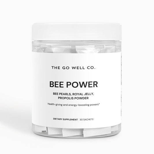 Bee Power with Royal Jelly, Propolis and Bee Pearls - The Go Well Co.