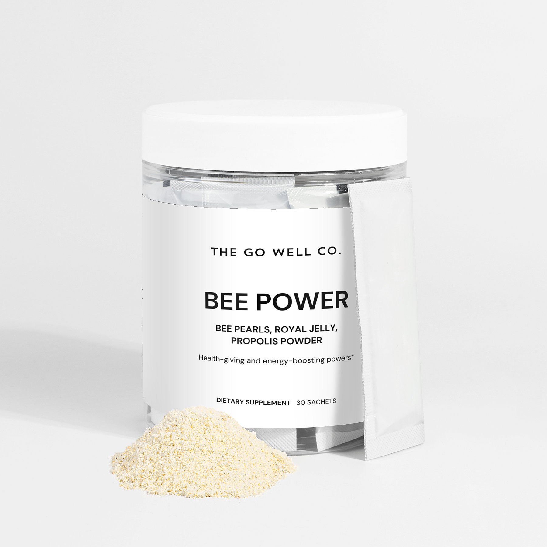 Bee Power with Royal Jelly, Propolis and Bee Pearls - The Go Well Co.