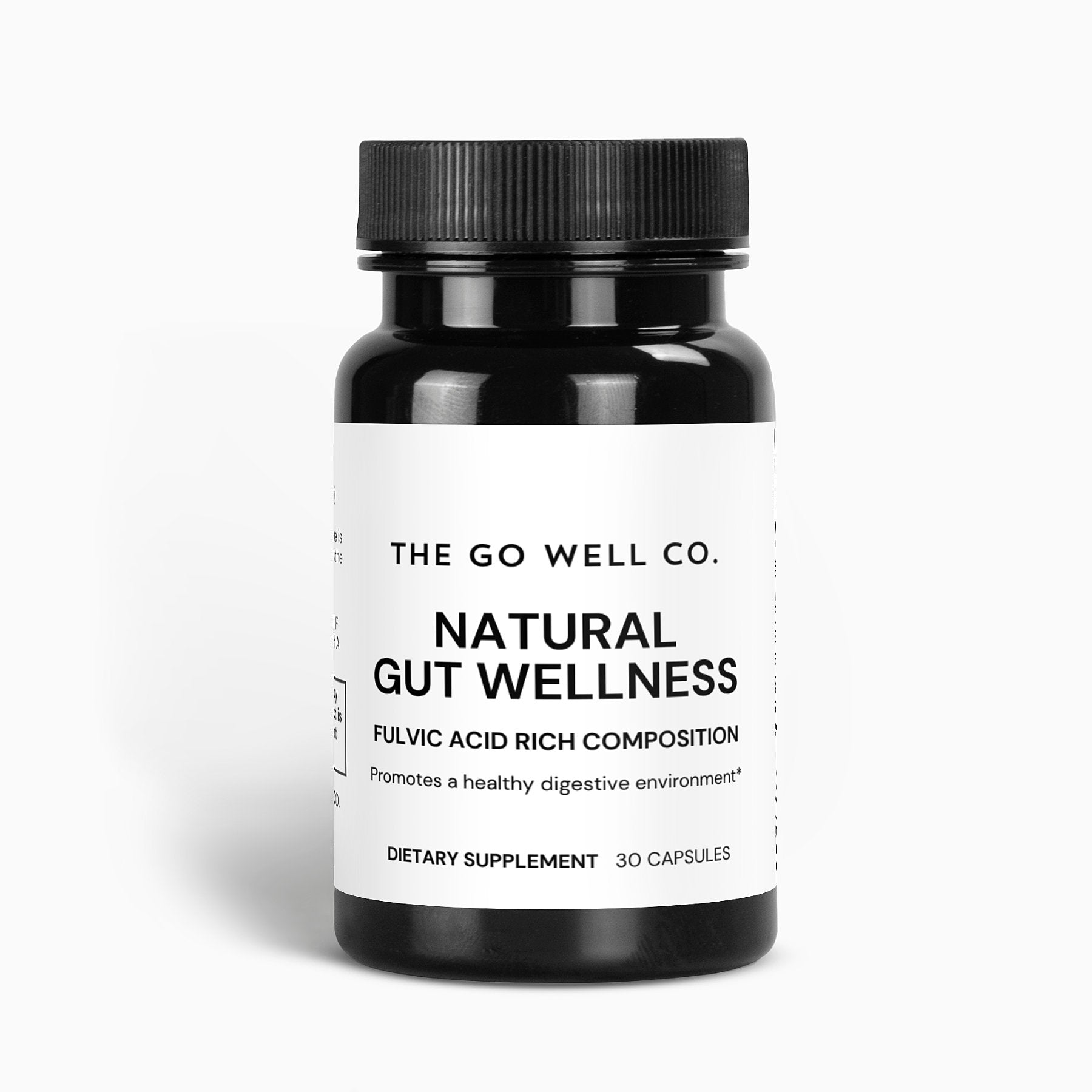 Natural Gut Wellness  Qty 30 Caps - The Go Well Co.