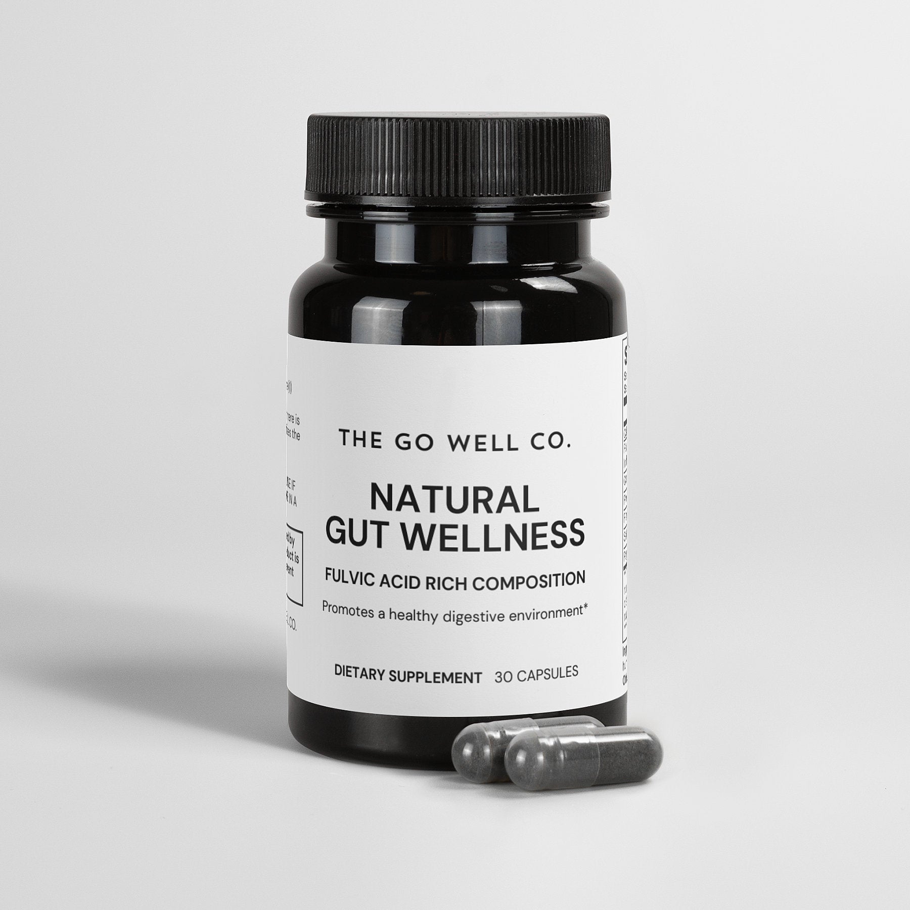 Natural Gut Wellness  Qty 30 Caps - The Go Well Co.