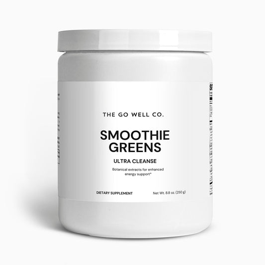 Ultra Cleanse Premium Smoothie Greens Qty 0.55lb (250g) - The Go Well Co.