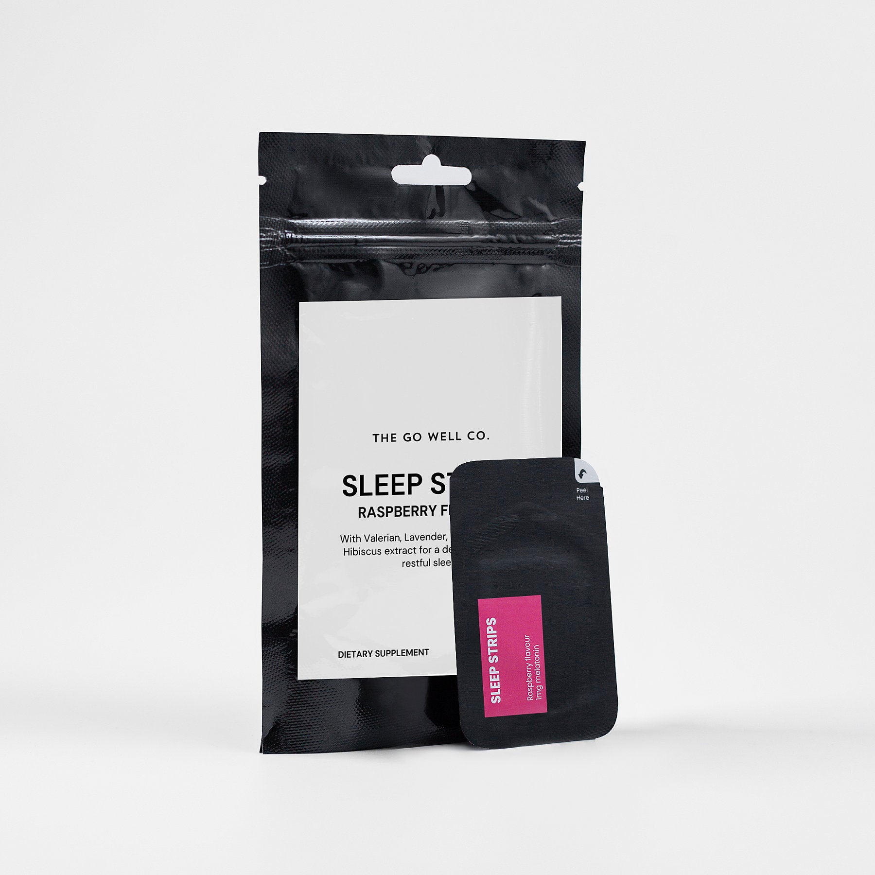 Sleep Strips (Raspberry) Qty 30 - The Go Well Co.