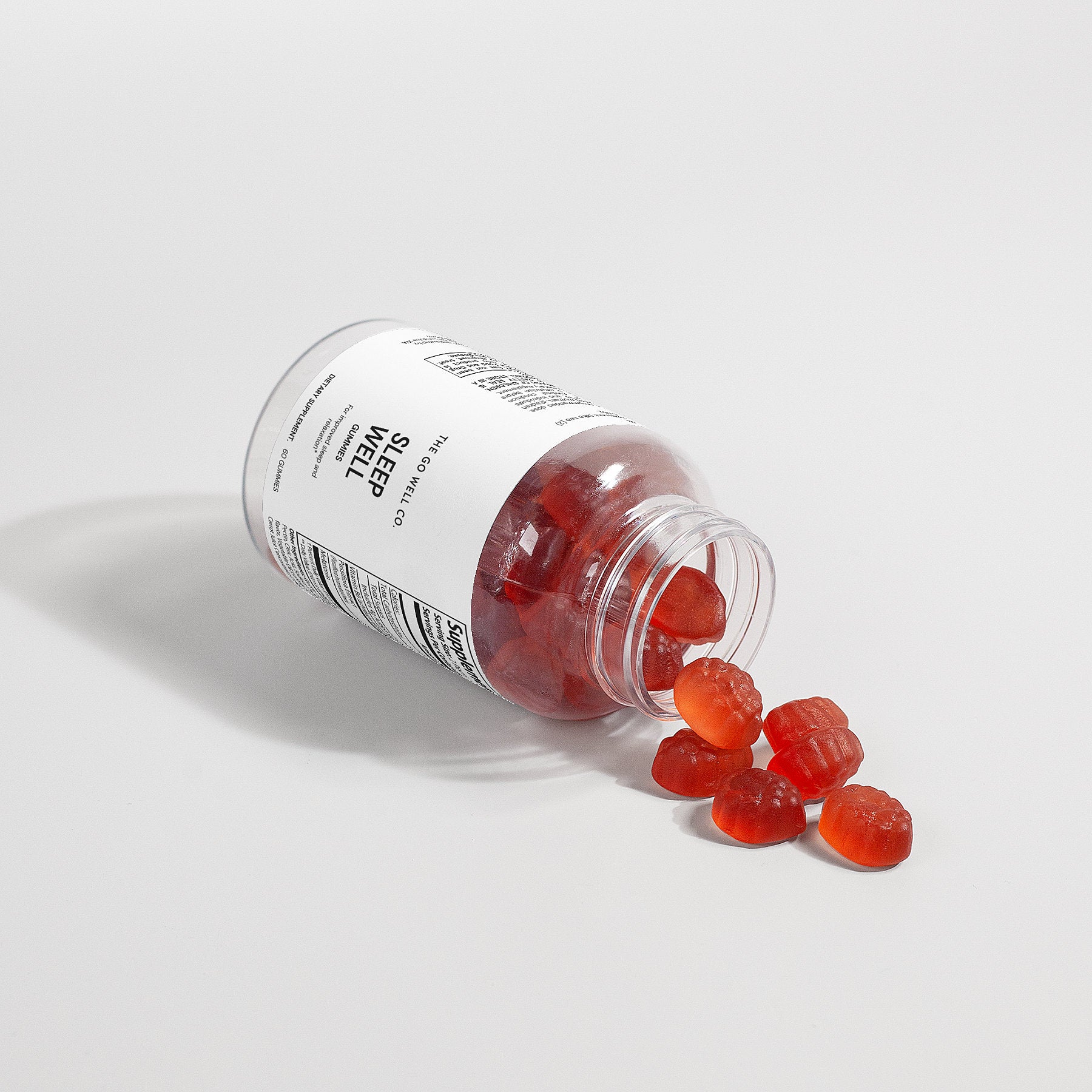 Sleep Well Gummies (Adult) Passionfruit Flavor Qty 60 - The Go Well Co.