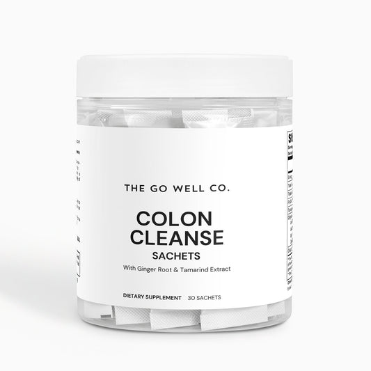 Natural Colon Cleanse Qty 30 Sachets - The Go Well Co.