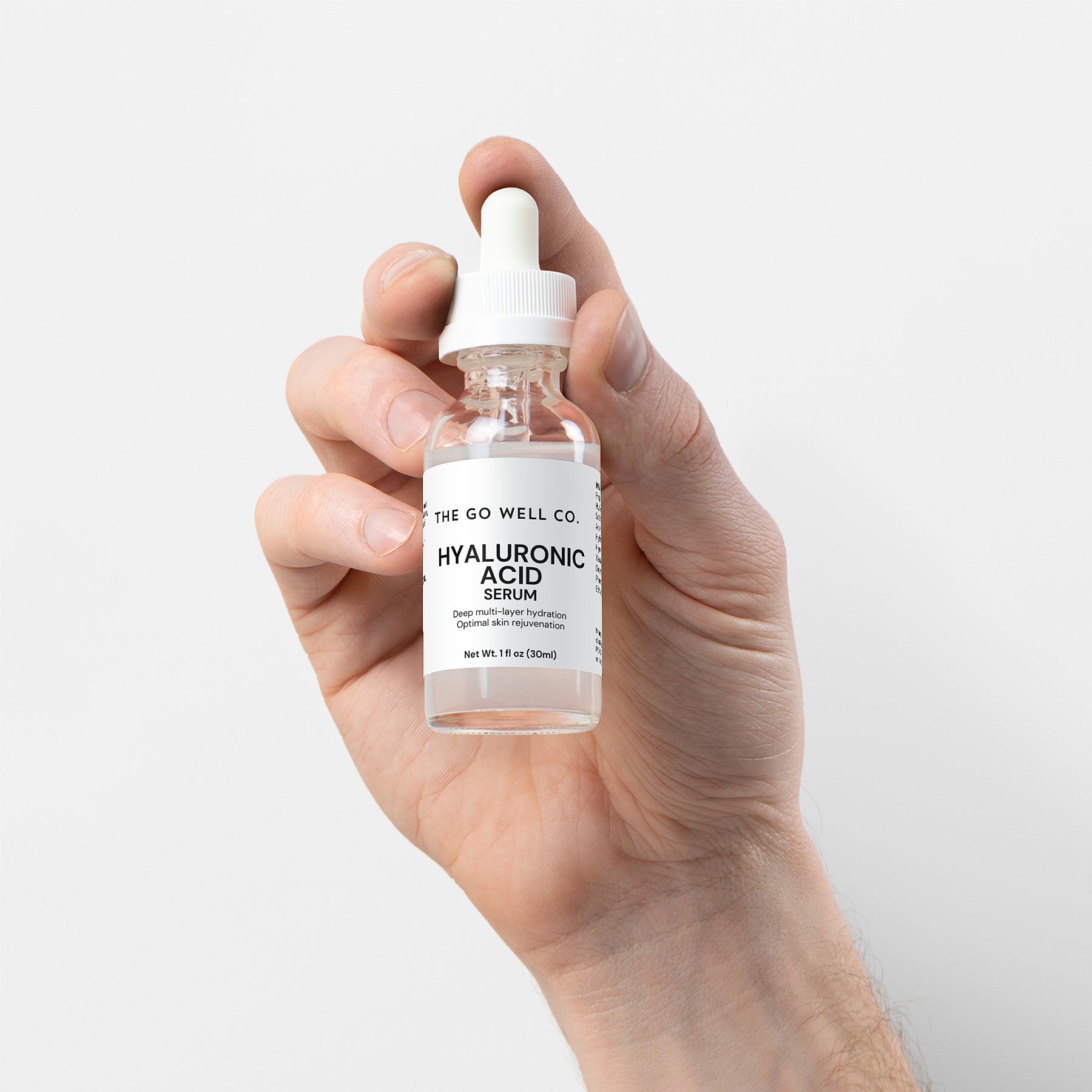 Hyaluronic Acid Serum 1 fl oz - The Go Well Co.