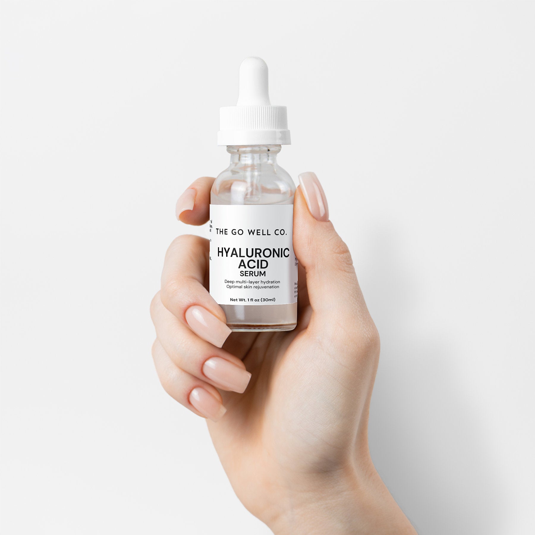 Hyaluronic Acid Serum 1 fl oz - The Go Well Co.