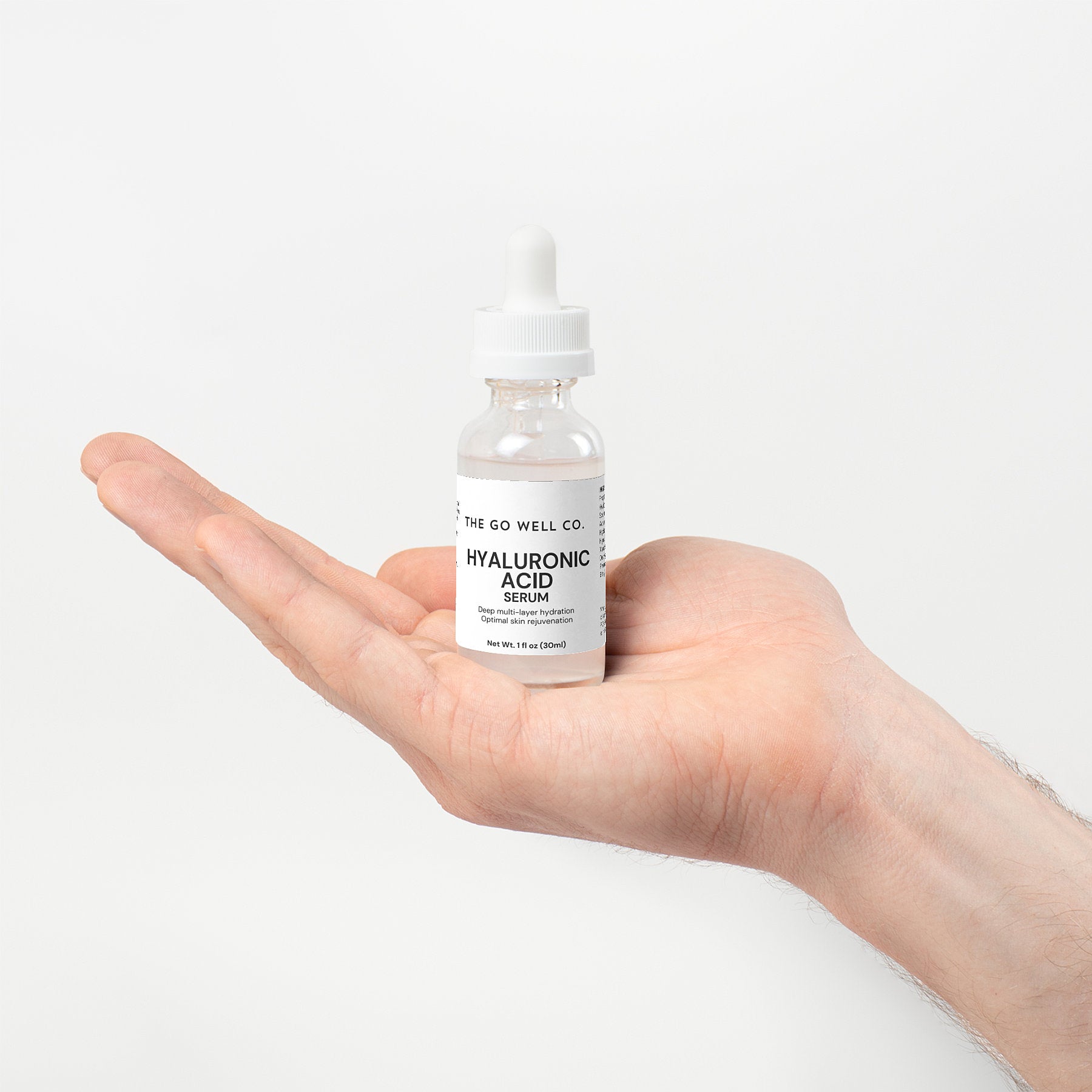 Hyaluronic Acid Serum 1 fl oz - The Go Well Co.