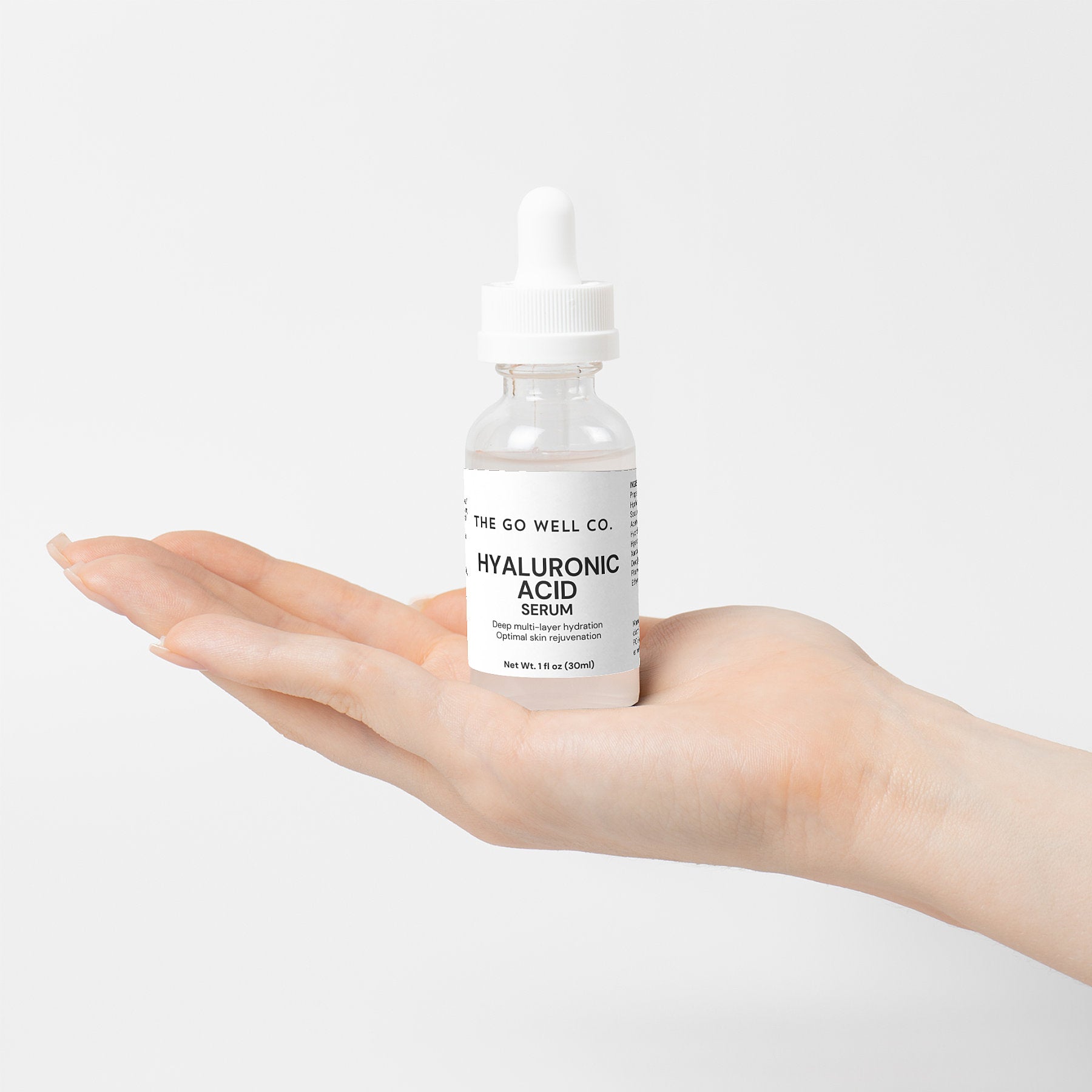 Hyaluronic Acid Serum 1 fl oz - The Go Well Co.