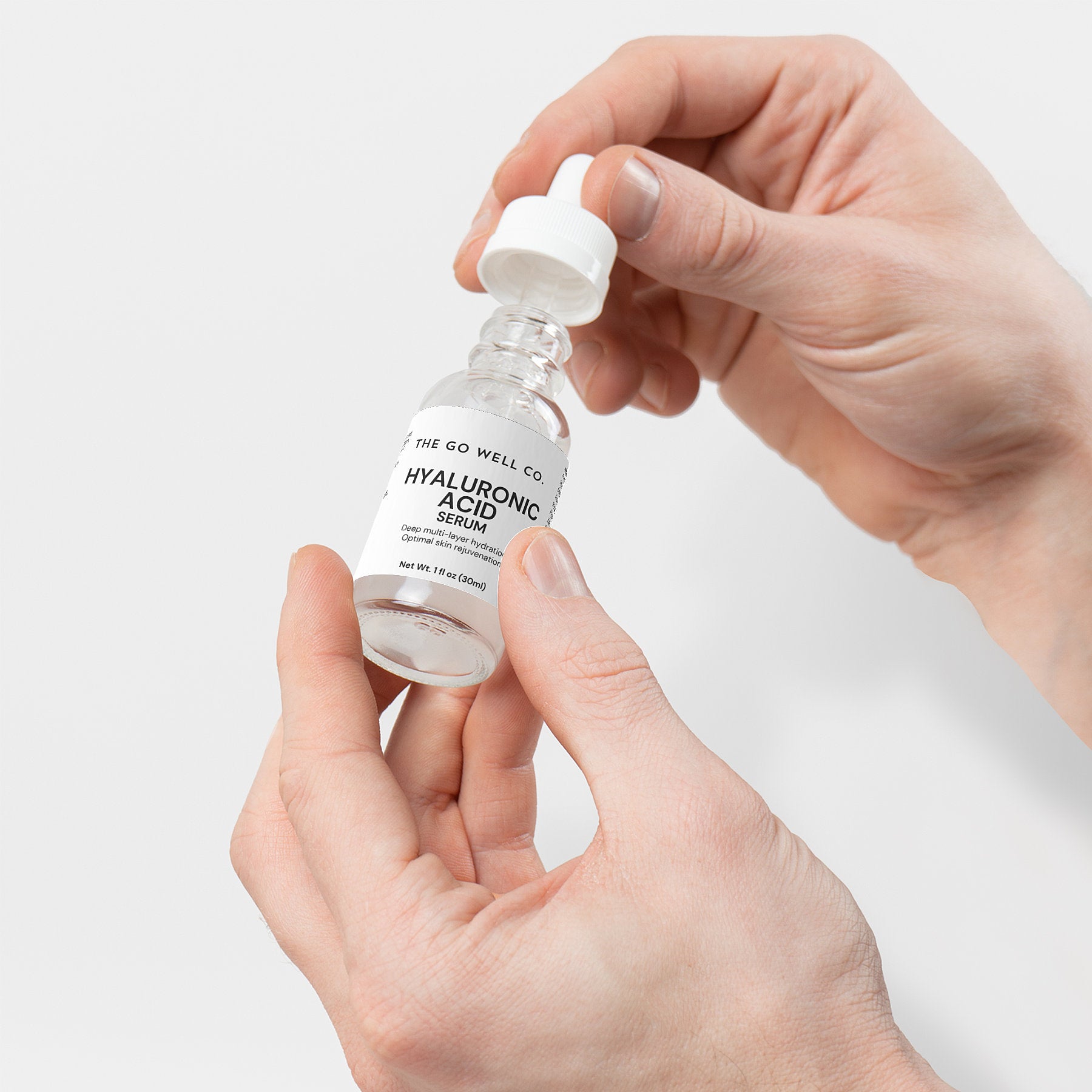 Hyaluronic Acid Serum 1 fl oz - The Go Well Co.