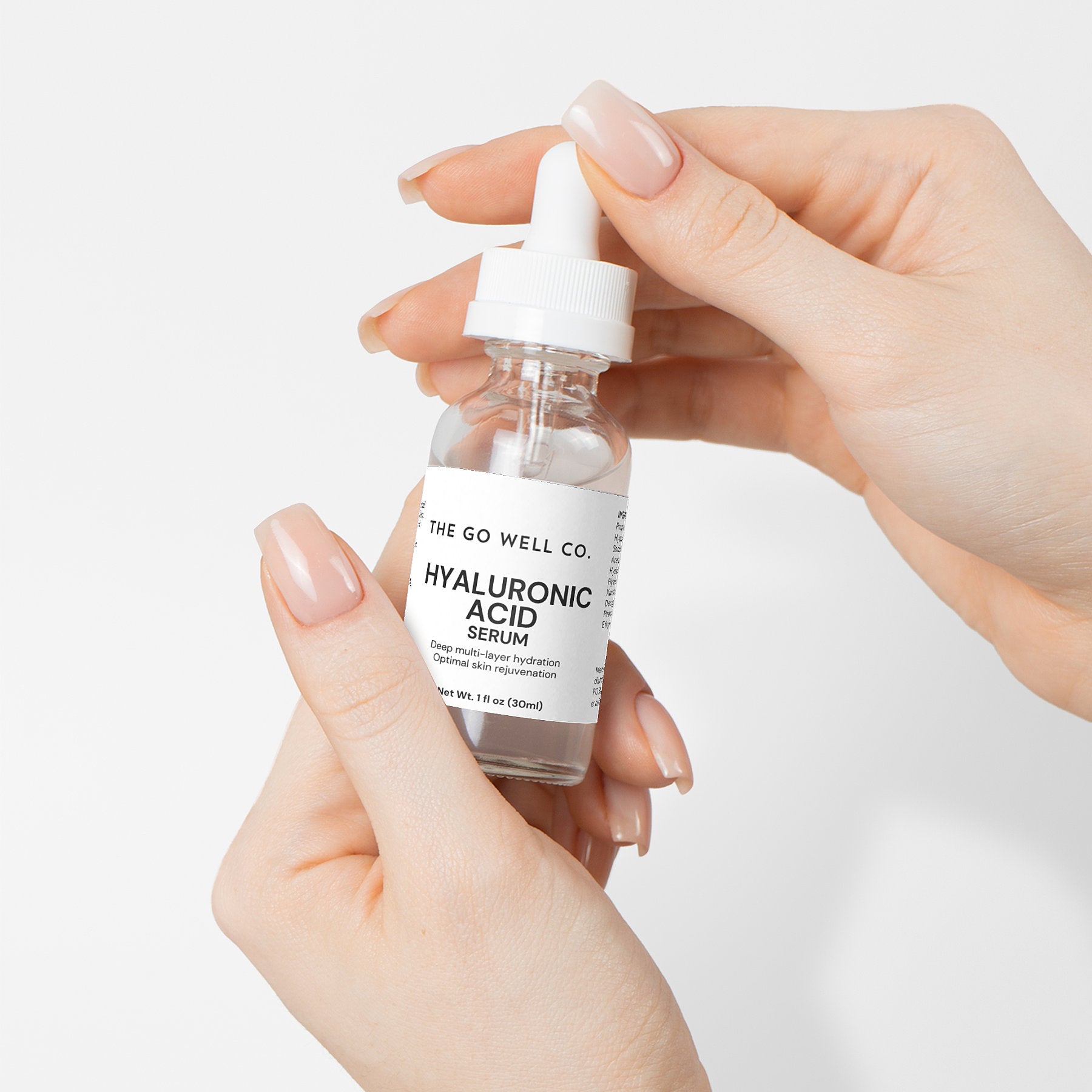 Hyaluronic Acid Serum 1 fl oz - The Go Well Co.