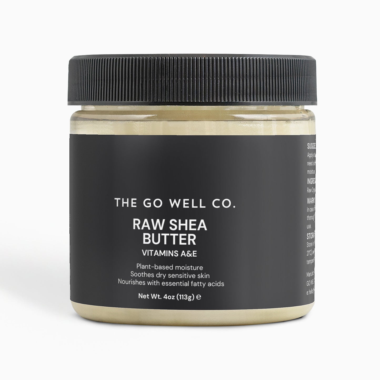 Raw Shea Butter 4 oz (113 g) - The Go Well Co.