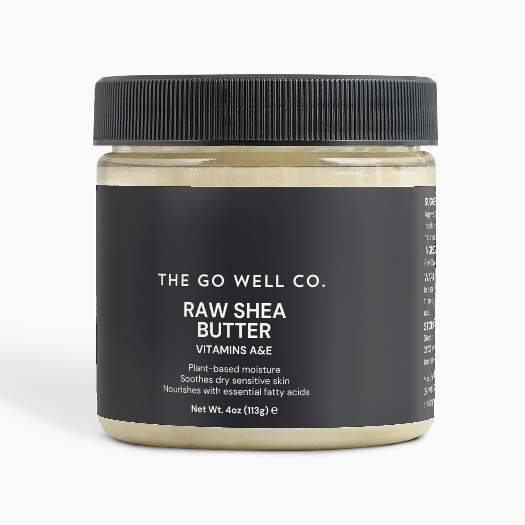 Raw Shea Butter 4 oz (113 g) - The Go Well Co.