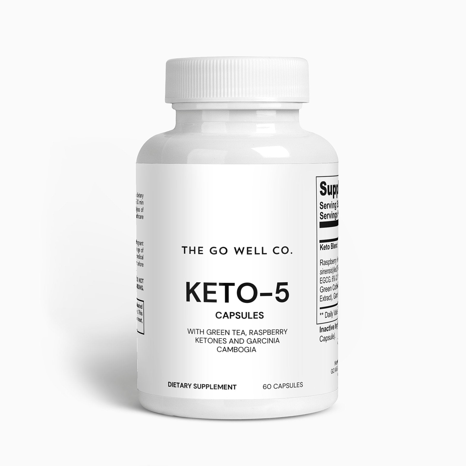 KETO-5 Blend Qty 60 Caps - The Go Well Co.