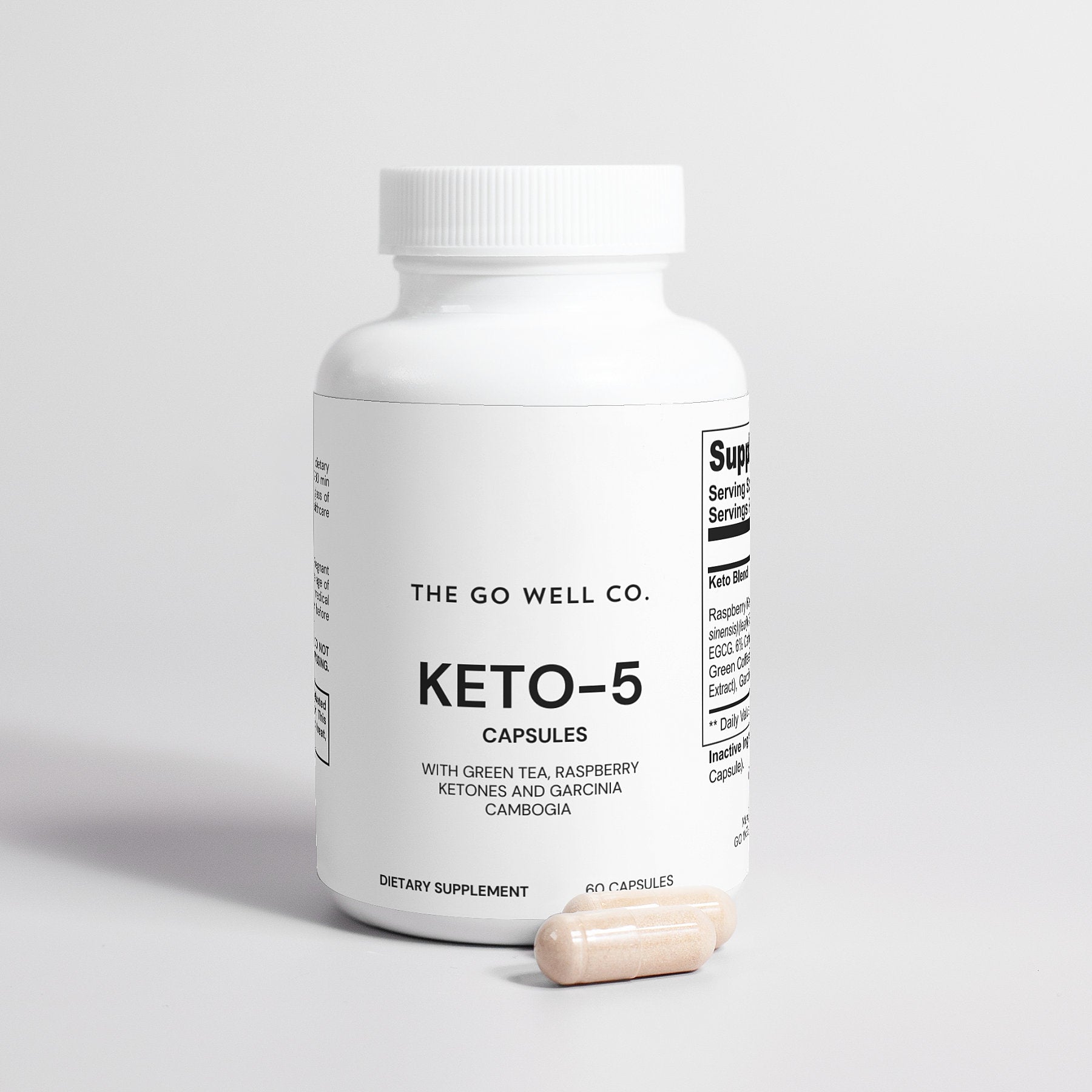 KETO-5 Blend Qty 60 Caps - The Go Well Co.