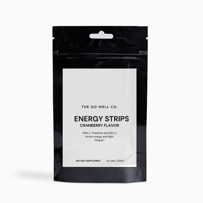 All Natural Energy Strips Qty 30 - The Go Well Co.