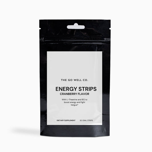 All Natural Energy Strips Qty 30 - The Go Well Co.
