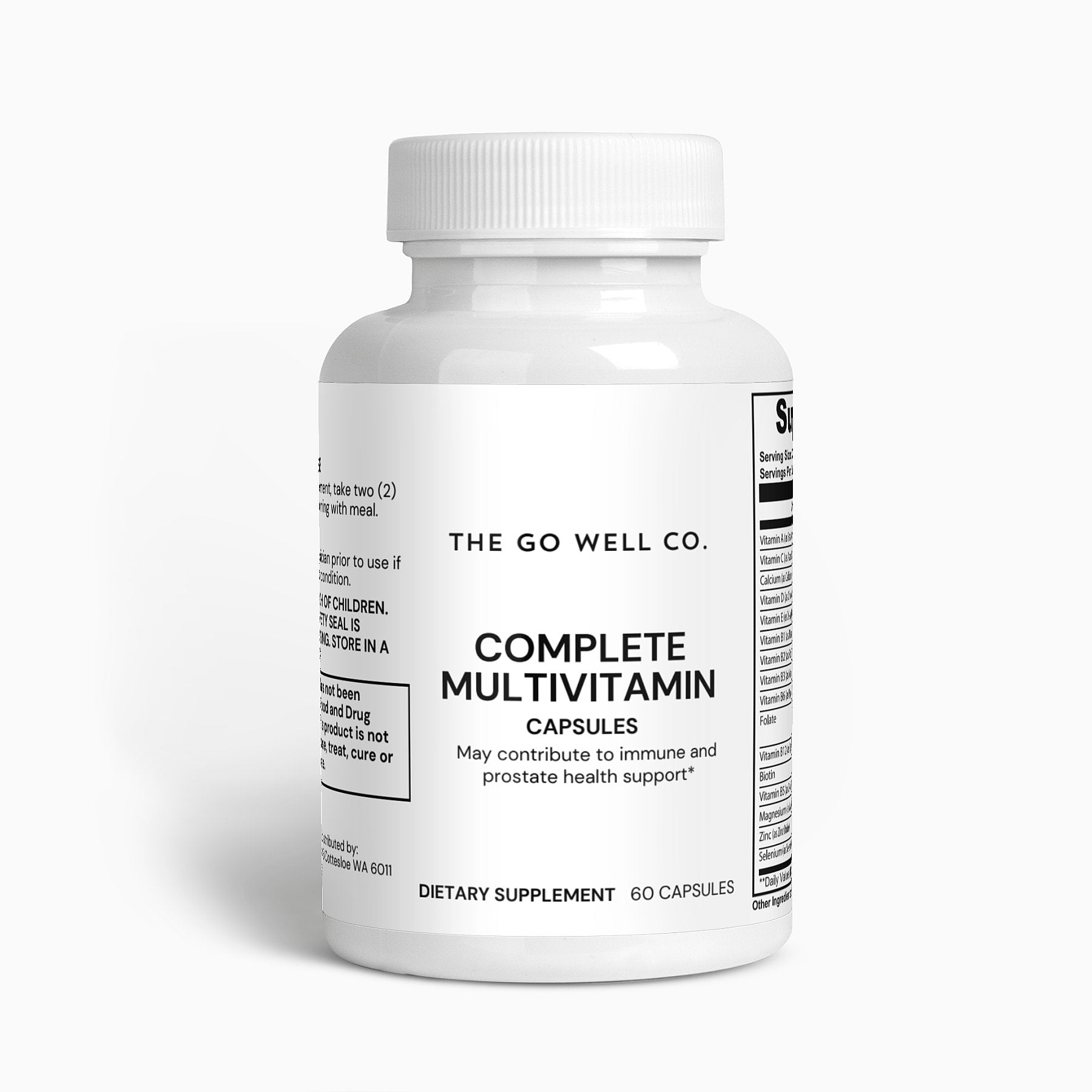The Full Spectrum Multivitamin Qty 60 Caps - The Go Well Co.