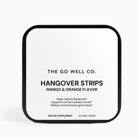 Plant-Based Hangover Strips Qty 30 - The Go Well Co.