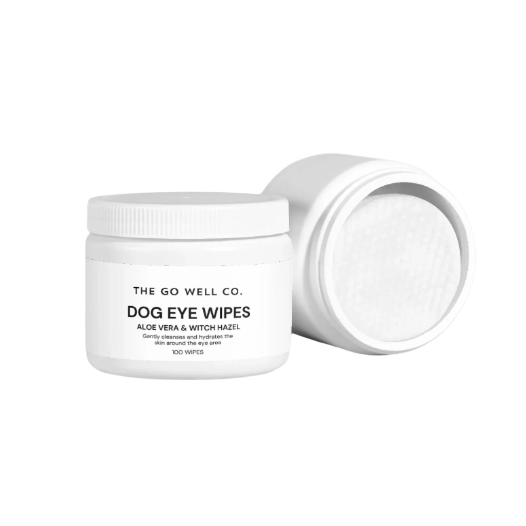 Natural Dog Eye Wipes Qty 100 - The Go Well Co.
