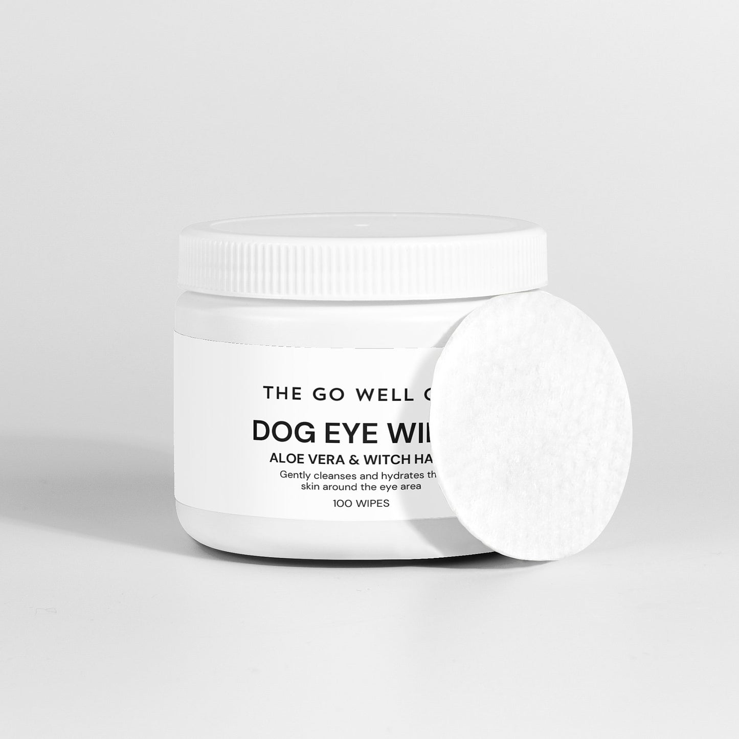 Natural Dog Eye Wipes Qty 100 - The Go Well Co.
