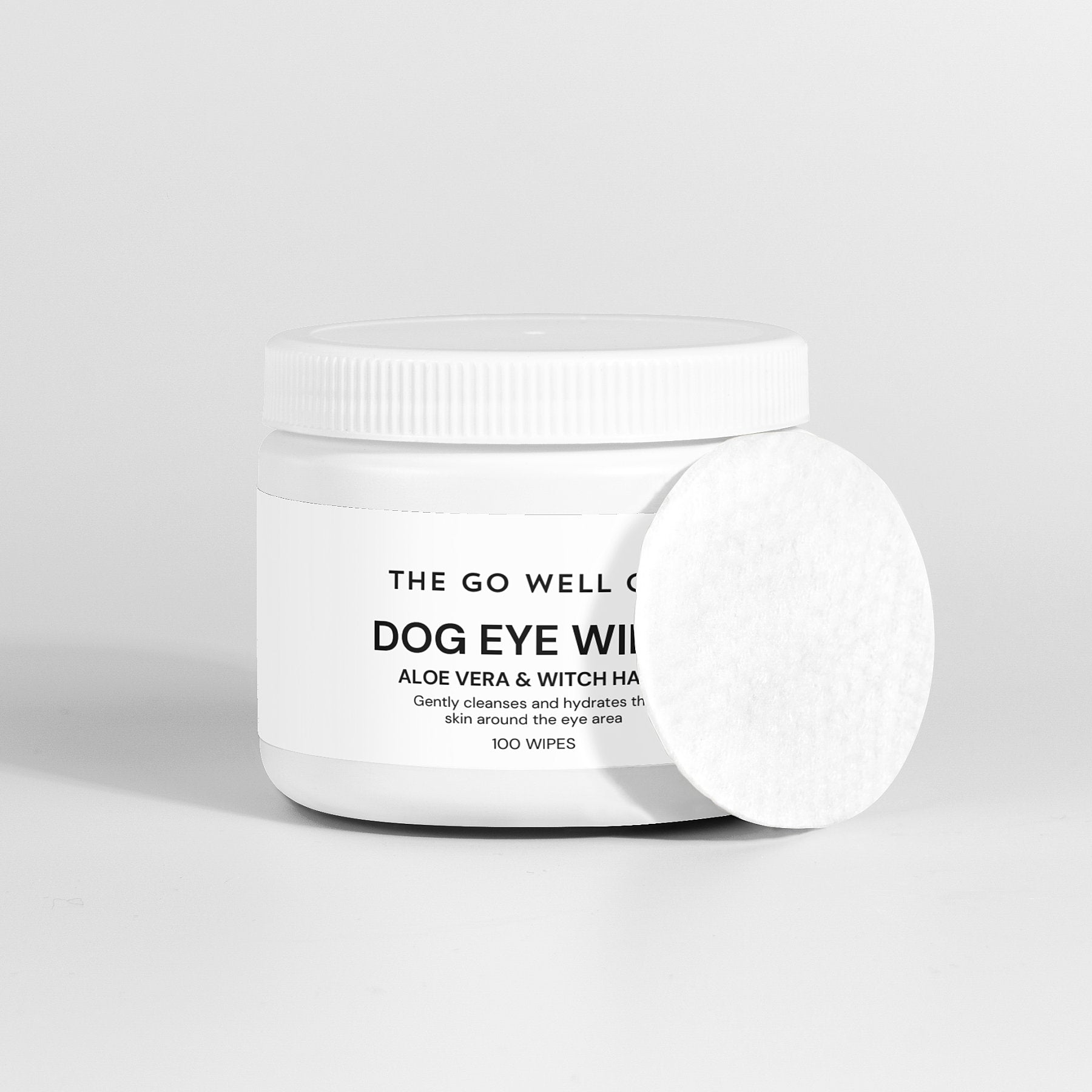 Natural Dog Eye Wipes Qty 100 - The Go Well Co.