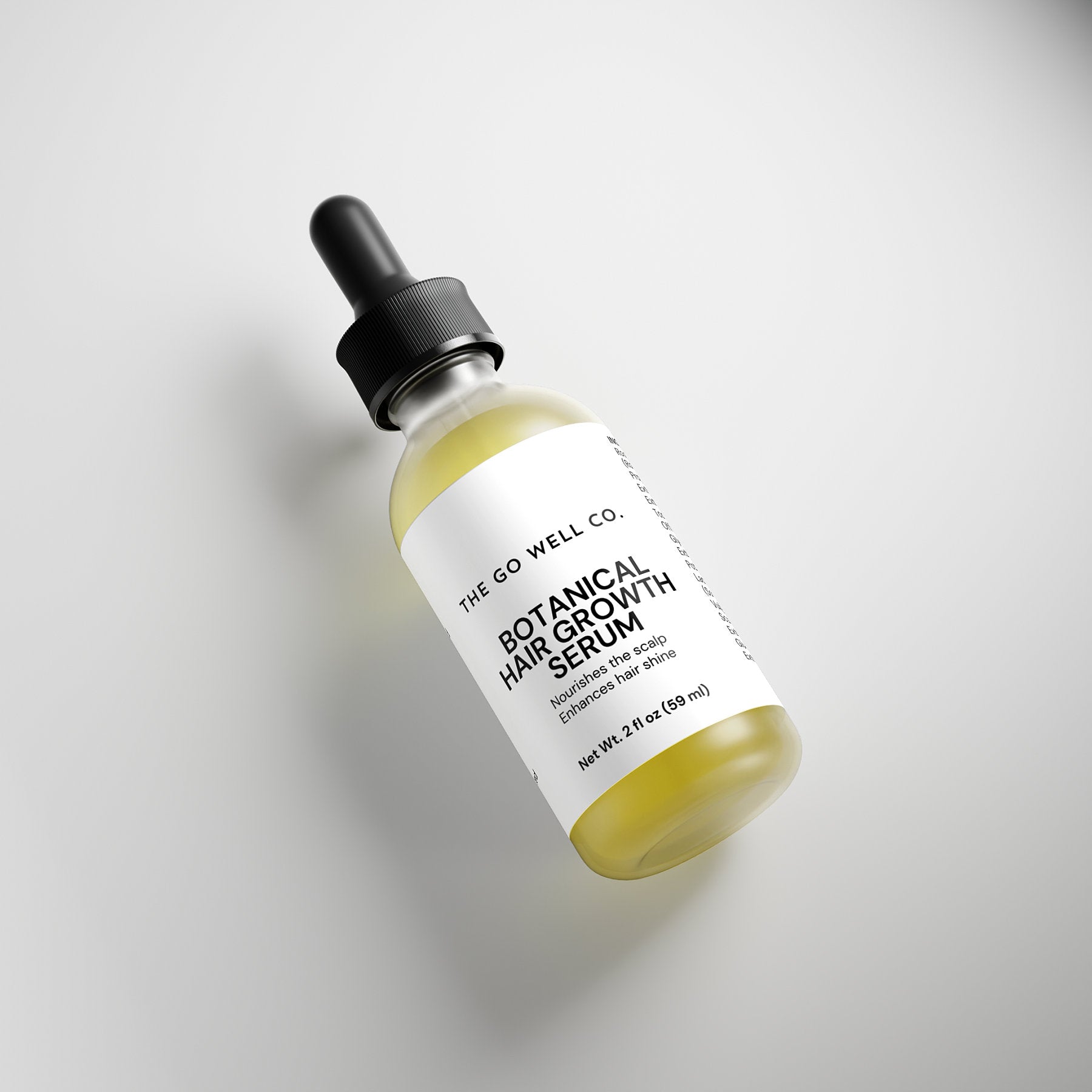Botanical Hair Growth Serum 2 fl oz - The Go Well Co.