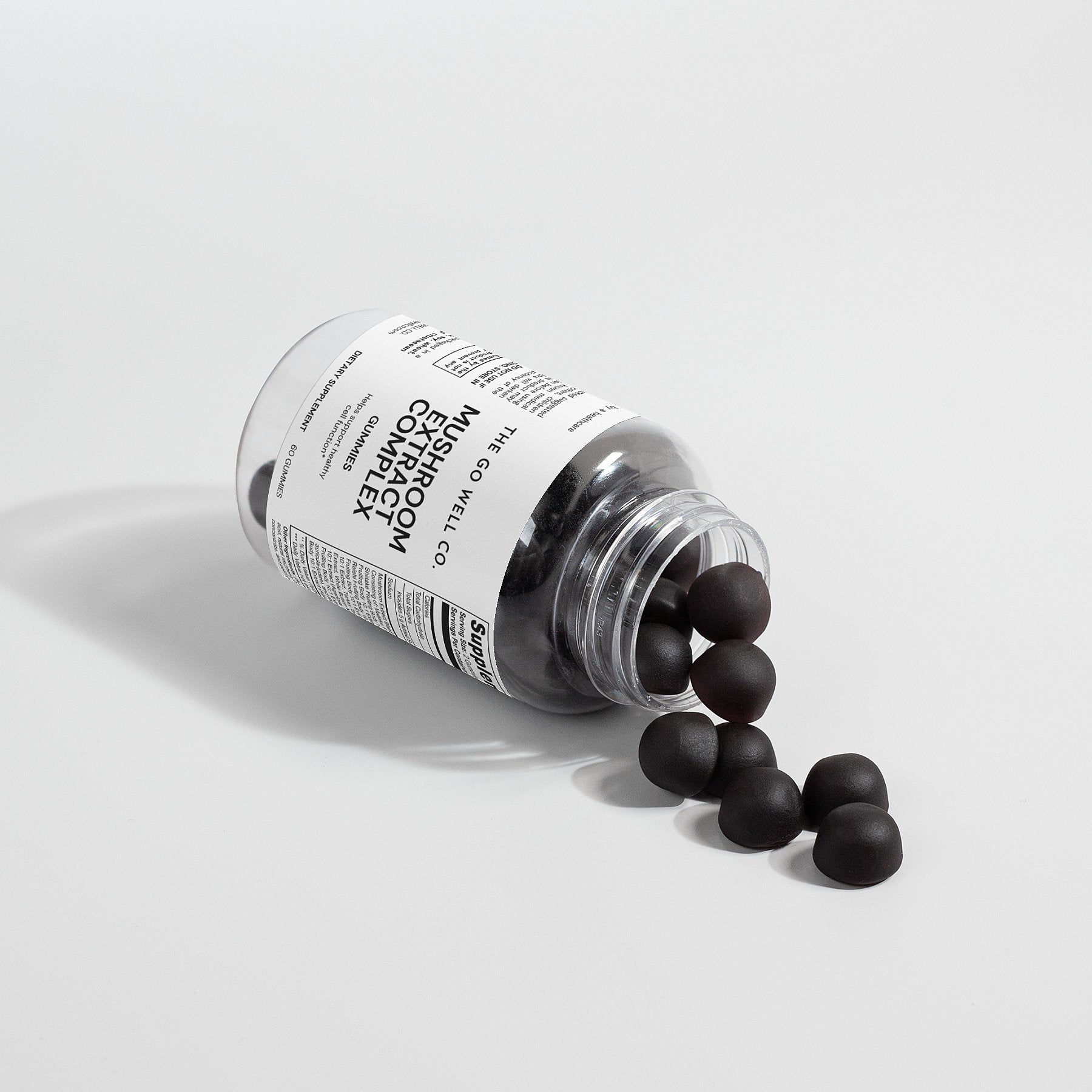 Mushroom ELIXIR Gummies (Raspberry) Qty 60 - The Go Well Co.