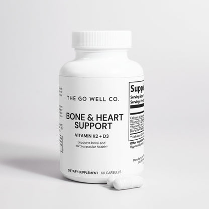 Bone & Heart Support Qty 60 Caps - The Go Well Co.