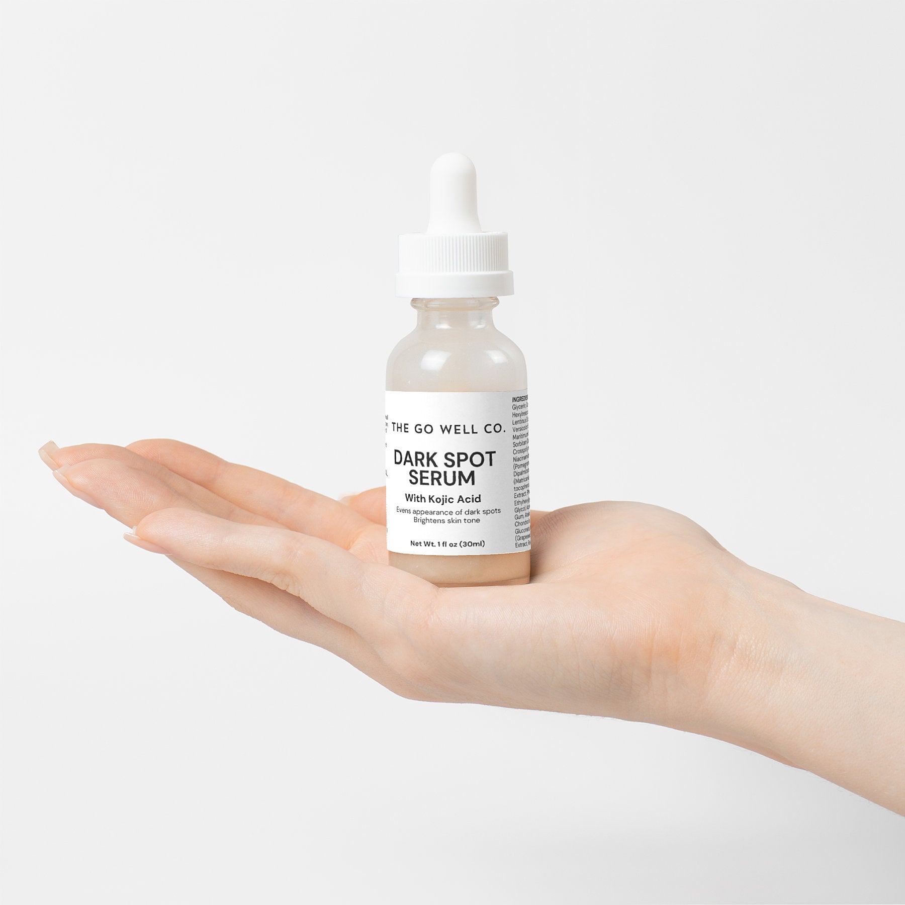 Dark Spot Serum With Kojic Acid  1 fl oz - The Go Well Co.