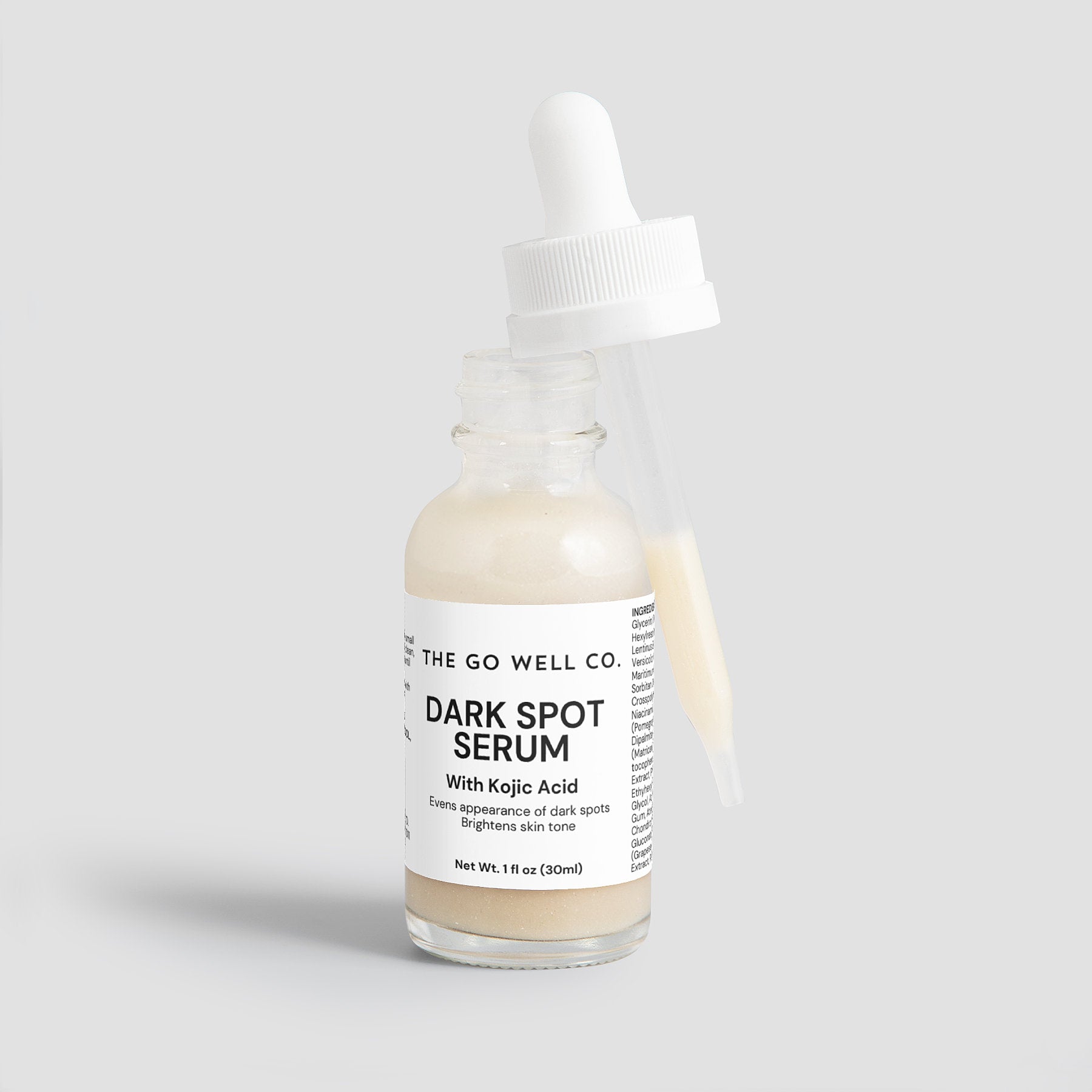Dark Spot Serum With Kojic Acid  1 fl oz - The Go Well Co.