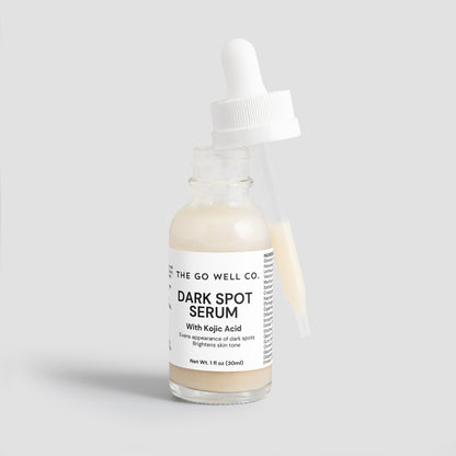 Dark Spot Serum With Kojic Acid  1 fl oz - The Go Well Co.