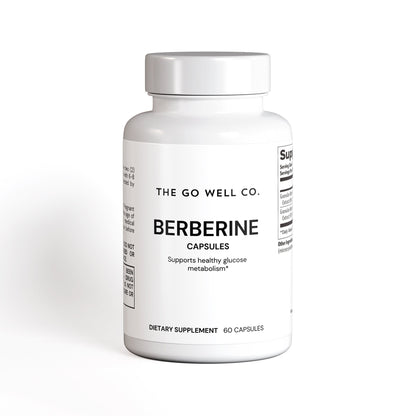 Berberine Qty 60 Caps - The Go Well Co.