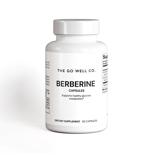 Berberine Qty 60 Caps - The Go Well Co.