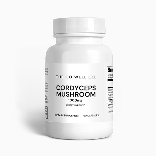 Organic Cordyceps Mushroom 1000mg Qty 60 Caps