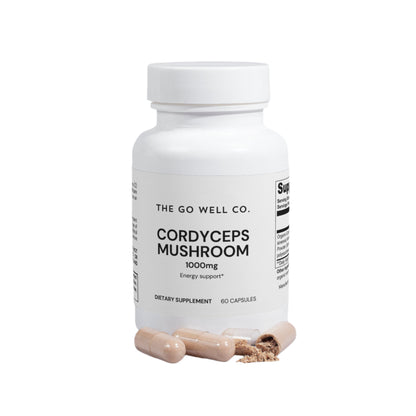 Organic Cordyceps Mushroom 1000mg Qty 60 Caps