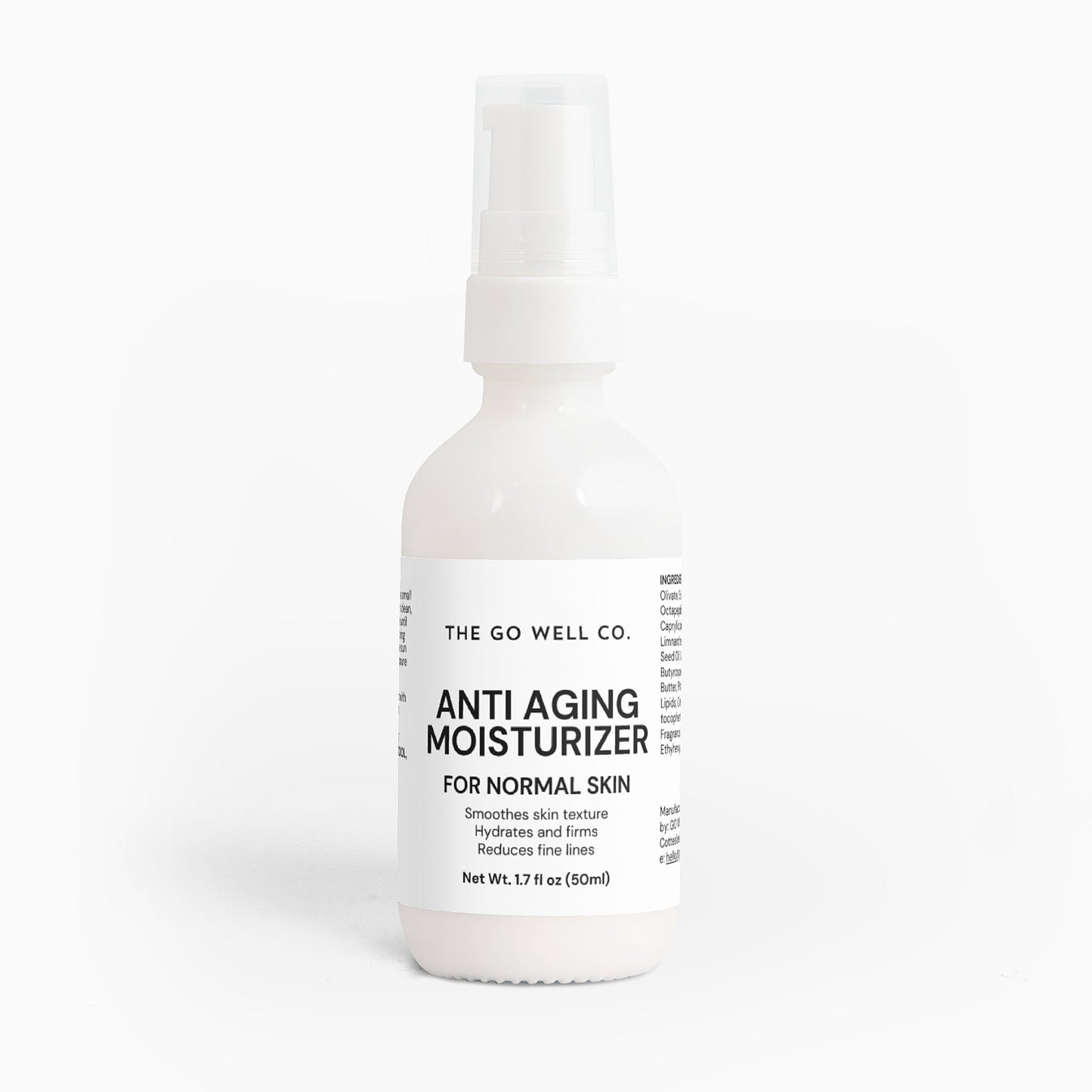 Anti Aging Moisturizer for Normal Skin 1.7 fl oz - The Go Well Co.