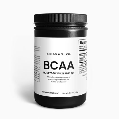 BCAA Post Workout Powder (Honeydew/Watermelon) 0.64lb (292g) - The Go Well Co.