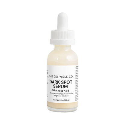Bottle of Dark Spot Serum by The Go Well Co