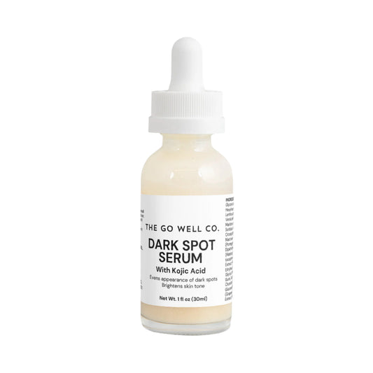 Bottle of Dark Spot Serum by The Go Well Co