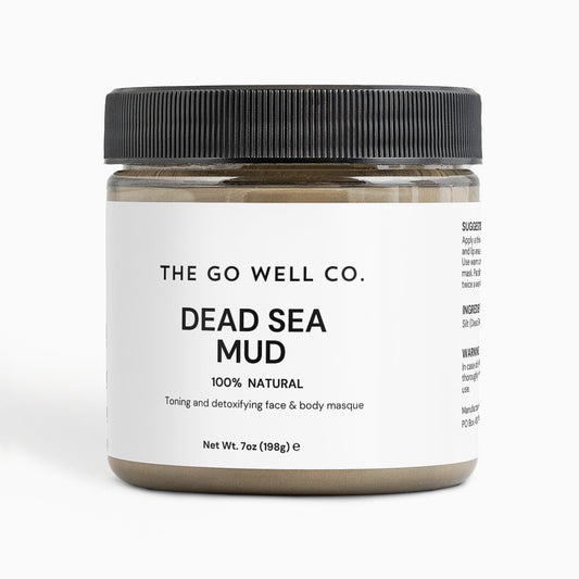 Dead Sea Mud Mask 7 oz (198g) - The Go Well Co.