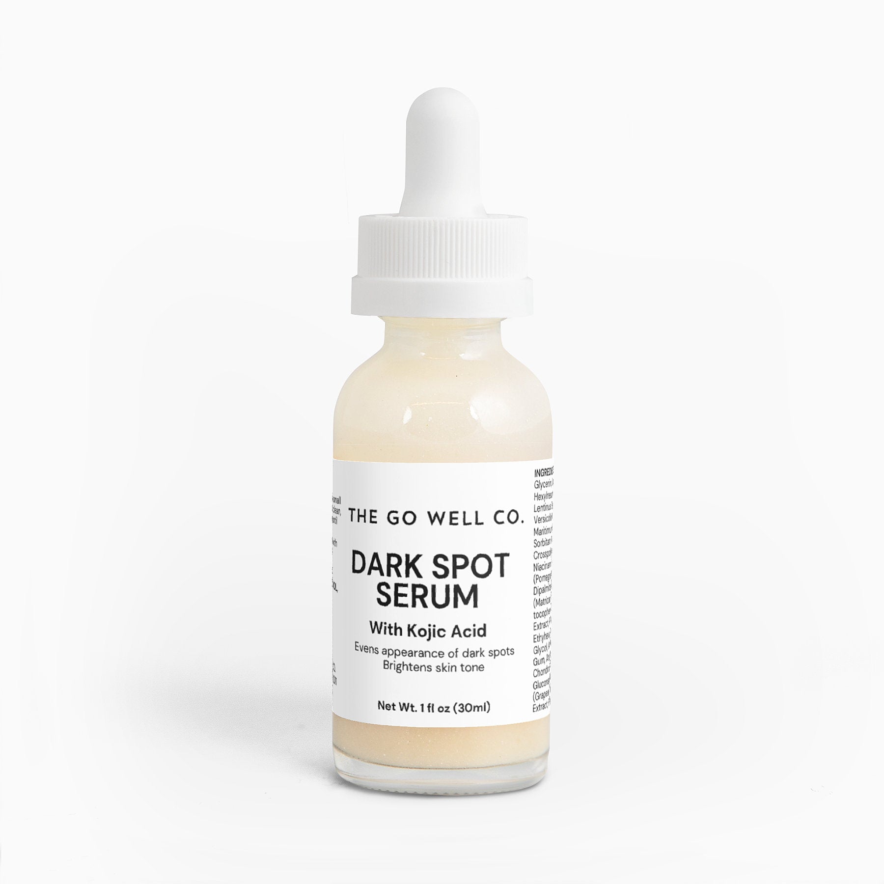 Dark Spot Serum With Kojic Acid  1 fl oz - The Go Well Co.